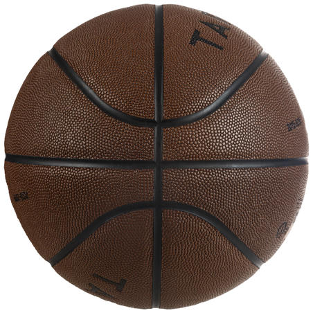 Ballon de Basket Adulte BT500 Grip Taille 7 - Marron Excellent Toucher de Balle