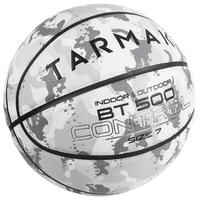 Boys'/Men's (from 13 Years) Size 7 Basketball BT500 - Camo/White.