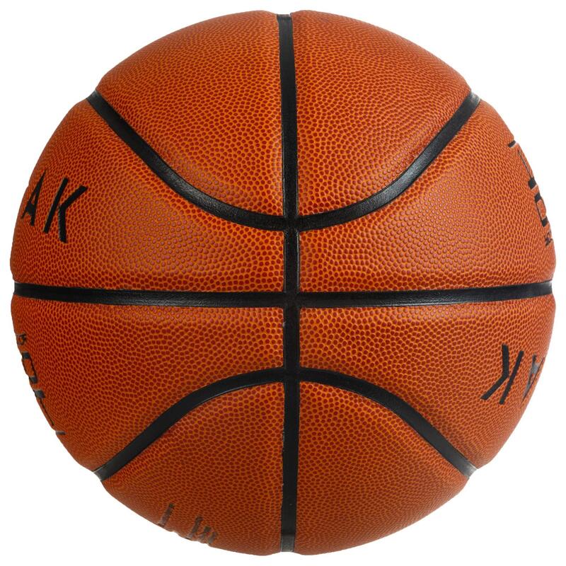 Balón de baloncesto Talla 7 Tarmak BT100 Marrón Avellana