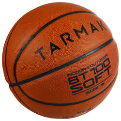 Basketboll för nybörjare BT100 stl. 5 junior upp till 10 år orange.