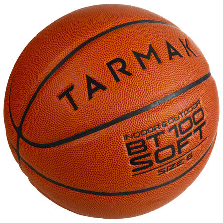 М'яч BT100, розмір 6 для дівчат 11+ і хлопців до 13 років - Помаранчевий 