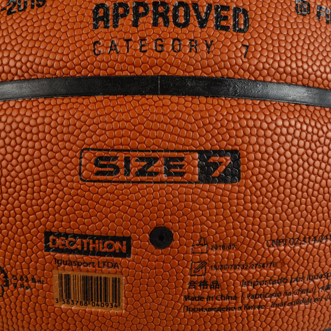 BT500 Grip Adult Size 7 Basketball Orange Great ball feel