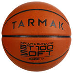 Tarmak Basketbal voor heren en jongens vanaf 13 jaar BT100 maat 7 oranje.