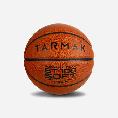 Balón de baloncesto talla 5 Tarmak BT100 naranja