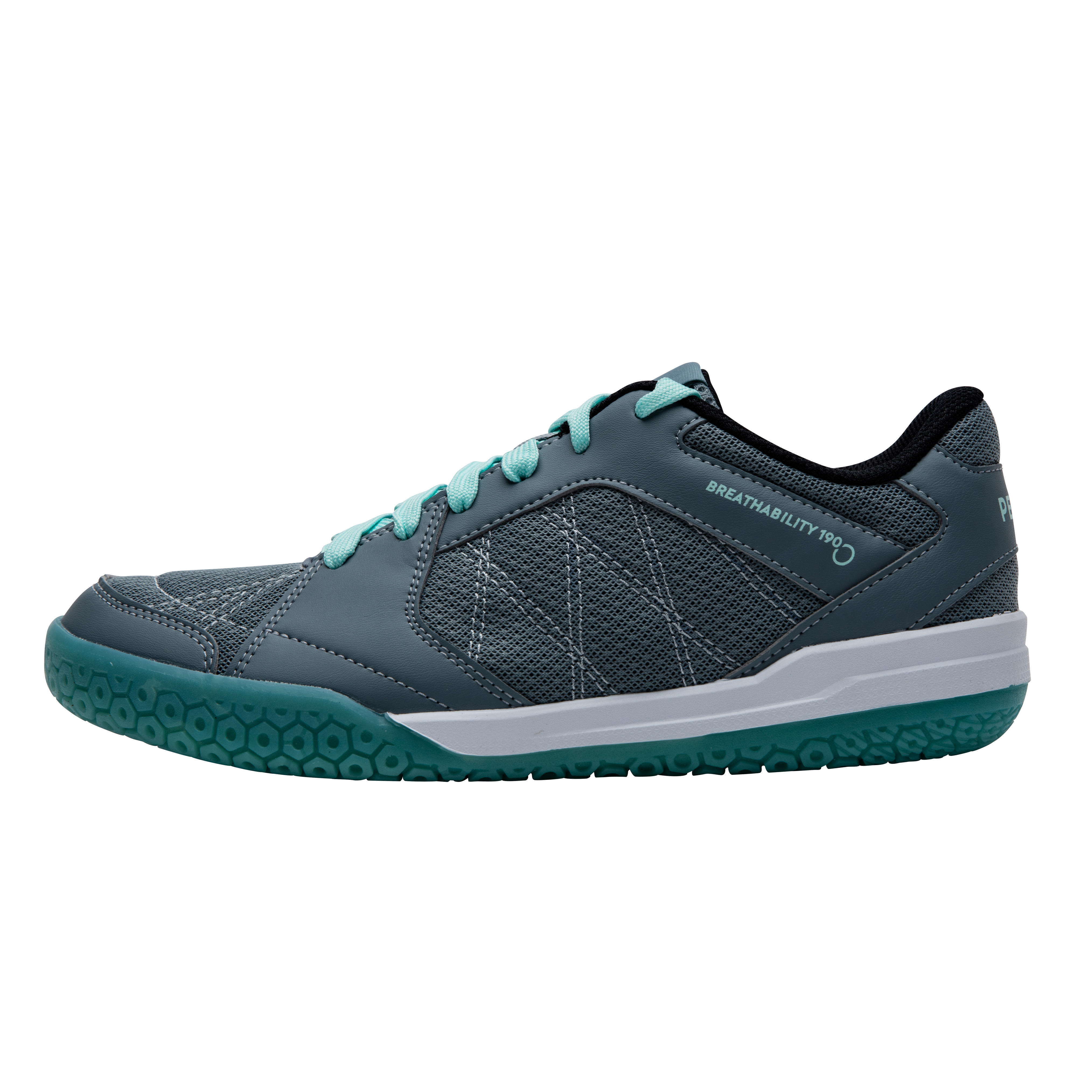 

Women Badminton Shoes Bs 190 Grey -  By PERFLY | Decathlon