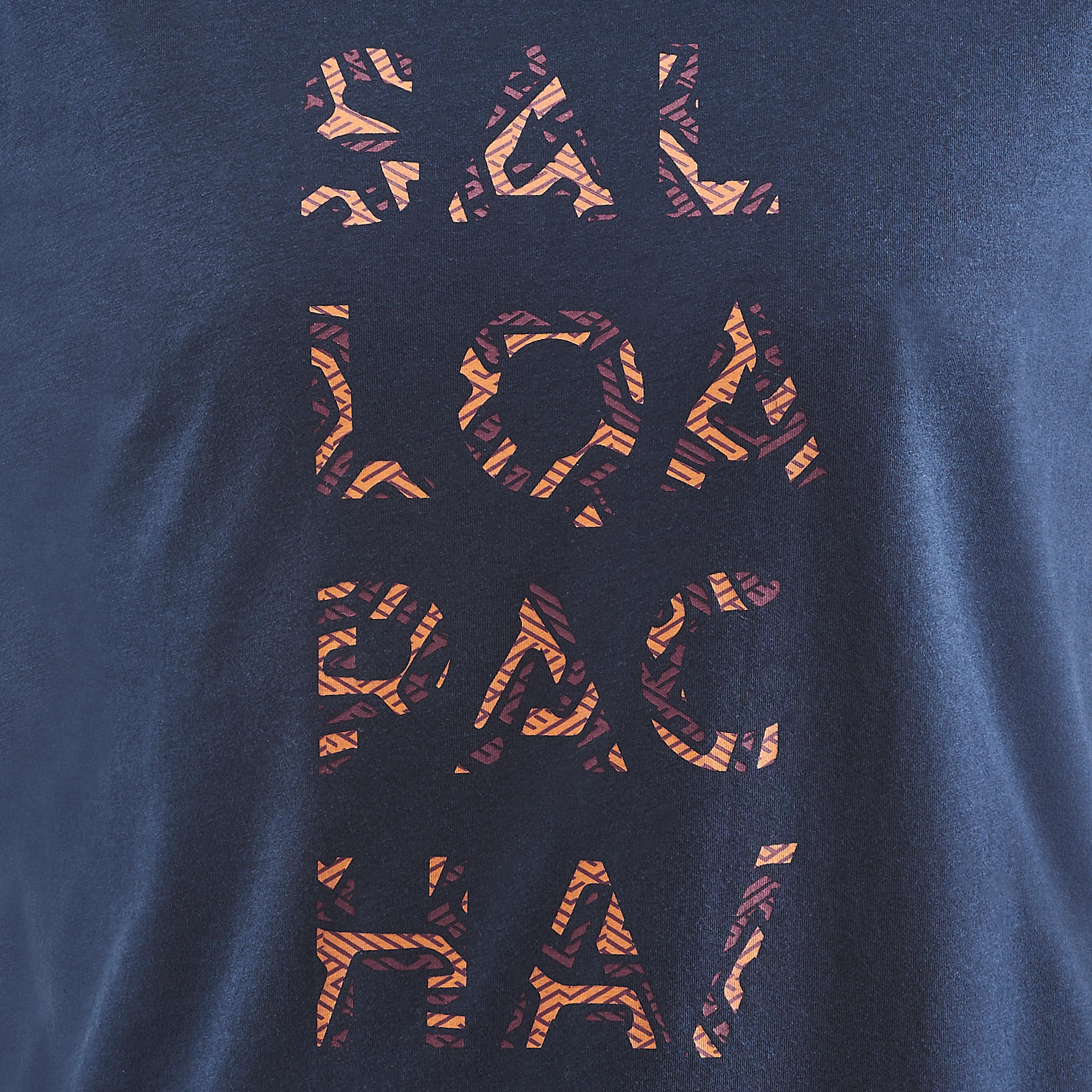 t shirt orange femme decathlon