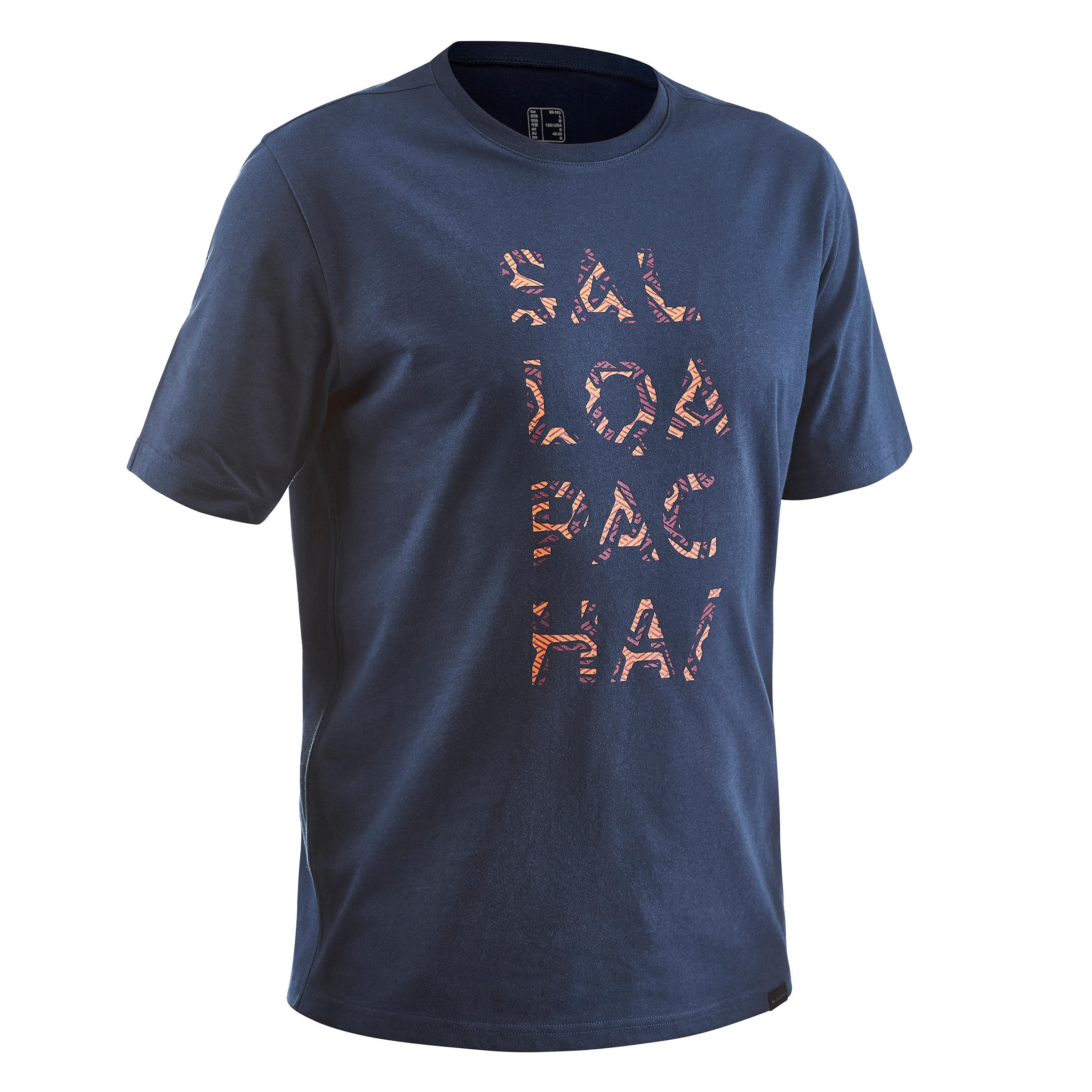 Men' T shirt NH500 - Navy Blue