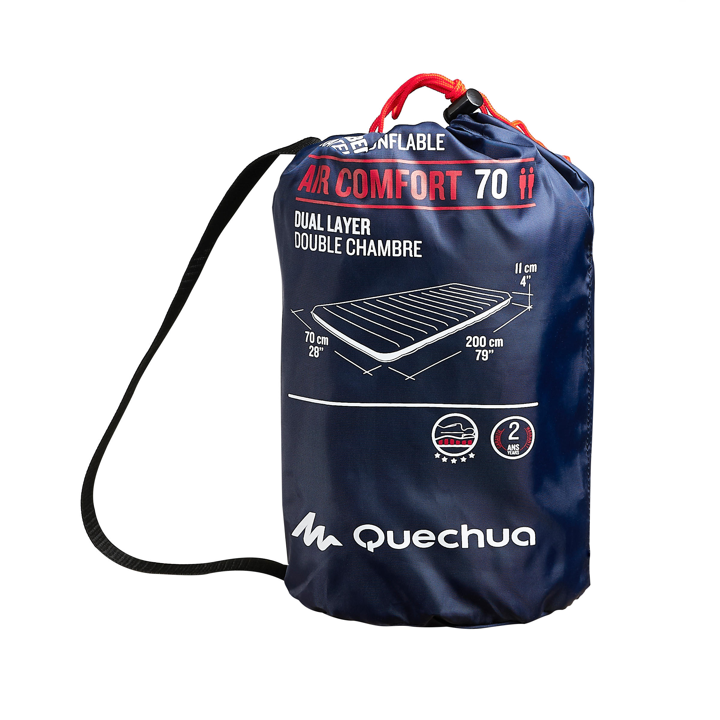 Надувной матрас Quechua Air Pump 70