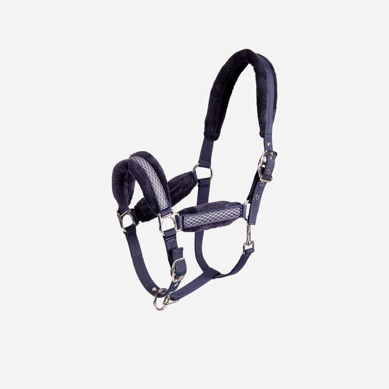FOUGANZA Winner Horse Riding Halter for Ponies Navy