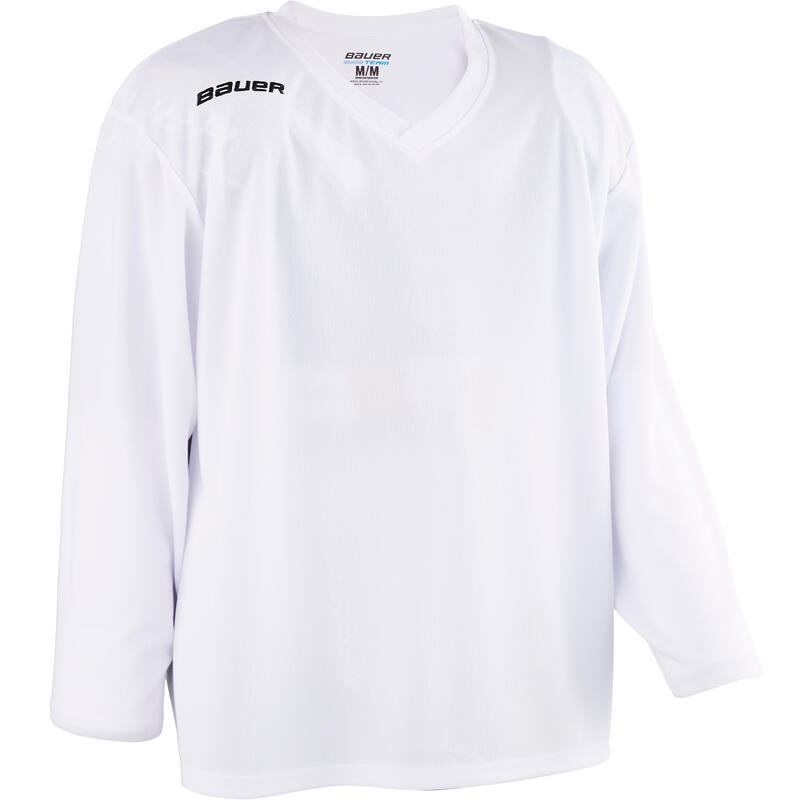 CAMISETA HOCKEY B 200 BLANCA SR