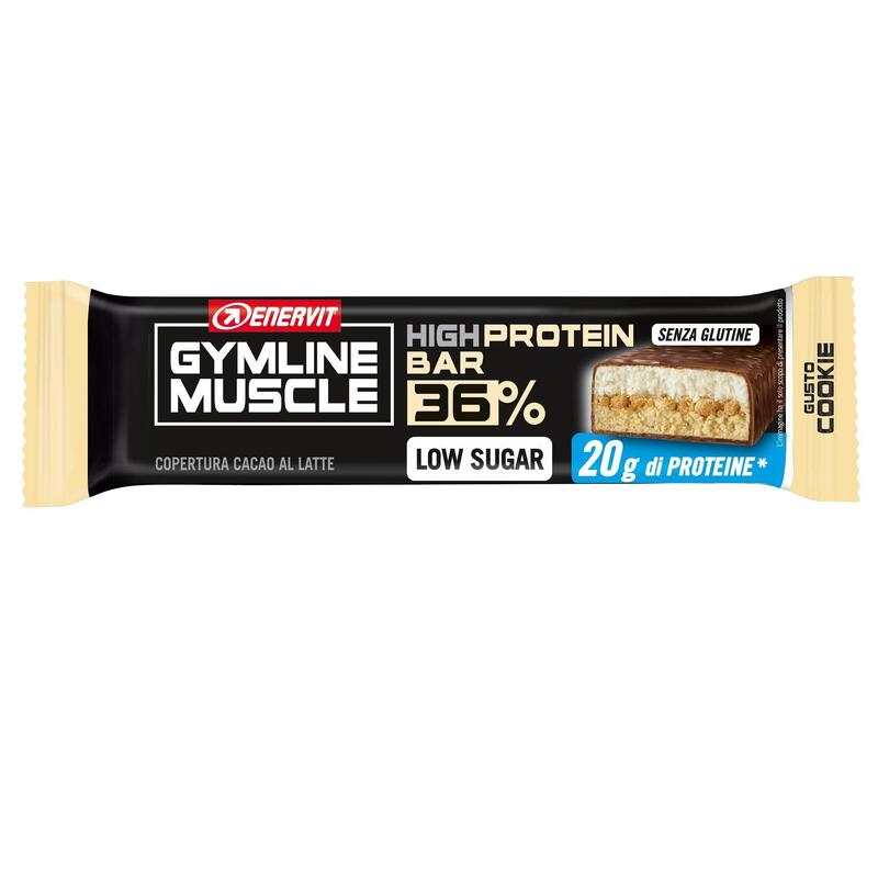 Barretta Proteica Enervit Gymline Muscle 36% Cookie 55g