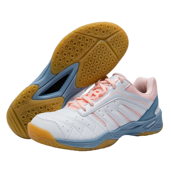 WOMEN BADMINTON SHOES BS 560 LITE SKY BLUE Decathlon