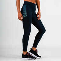 120 Women's Cardio Fitness Leggings - Navy Blue