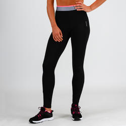 100 Women's Cardio Fitness Leggings - Black