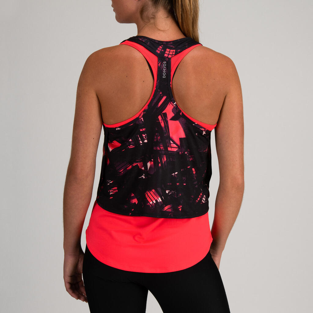 Women's Fitness Cardio Training 3-in-1 Tank Top 520