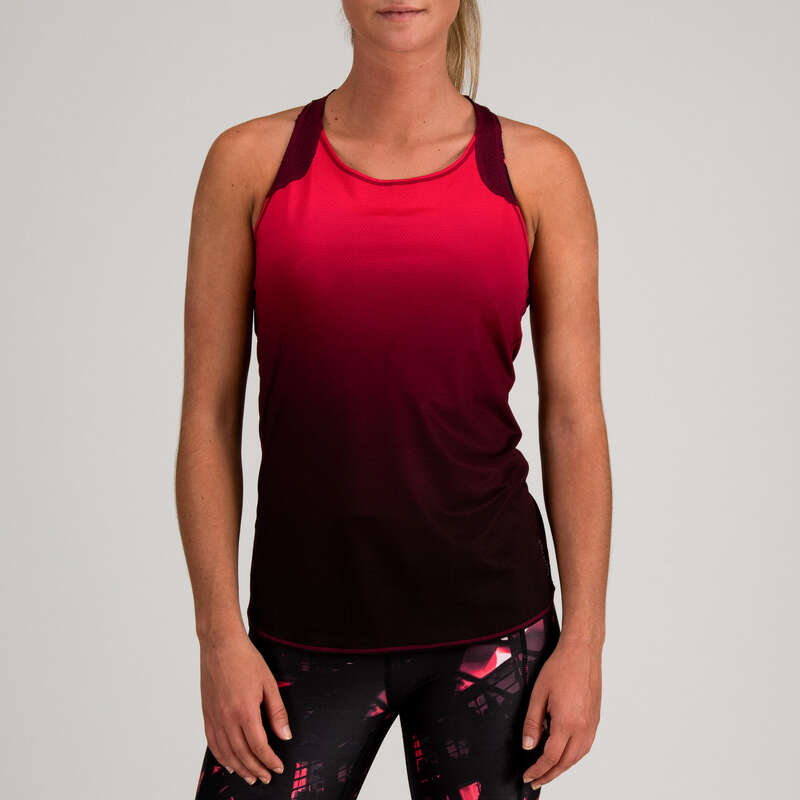 FITNESS CARDIO CONFIRMED WOMAN CLOTHING Fitness and Gym - FTA 520 Reversible Tank Top DOMYOS - Fitness and Gym