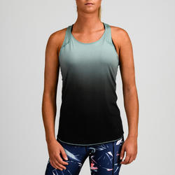 520 Women's Reversible Cardio Fitness Tank Top - Khaki