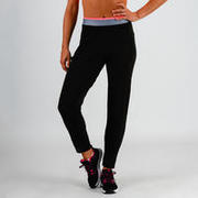 Women's Regular-Fit with Pocket Fitness Bottoms - Black
