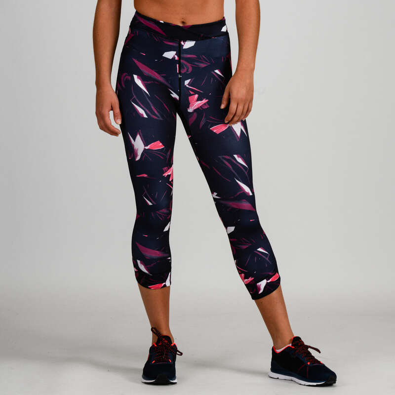 FITNESS CARDIO CONFIRMED WOMAN CLOTHING - 520 FLE 7/8 Leggings DOMYOS
