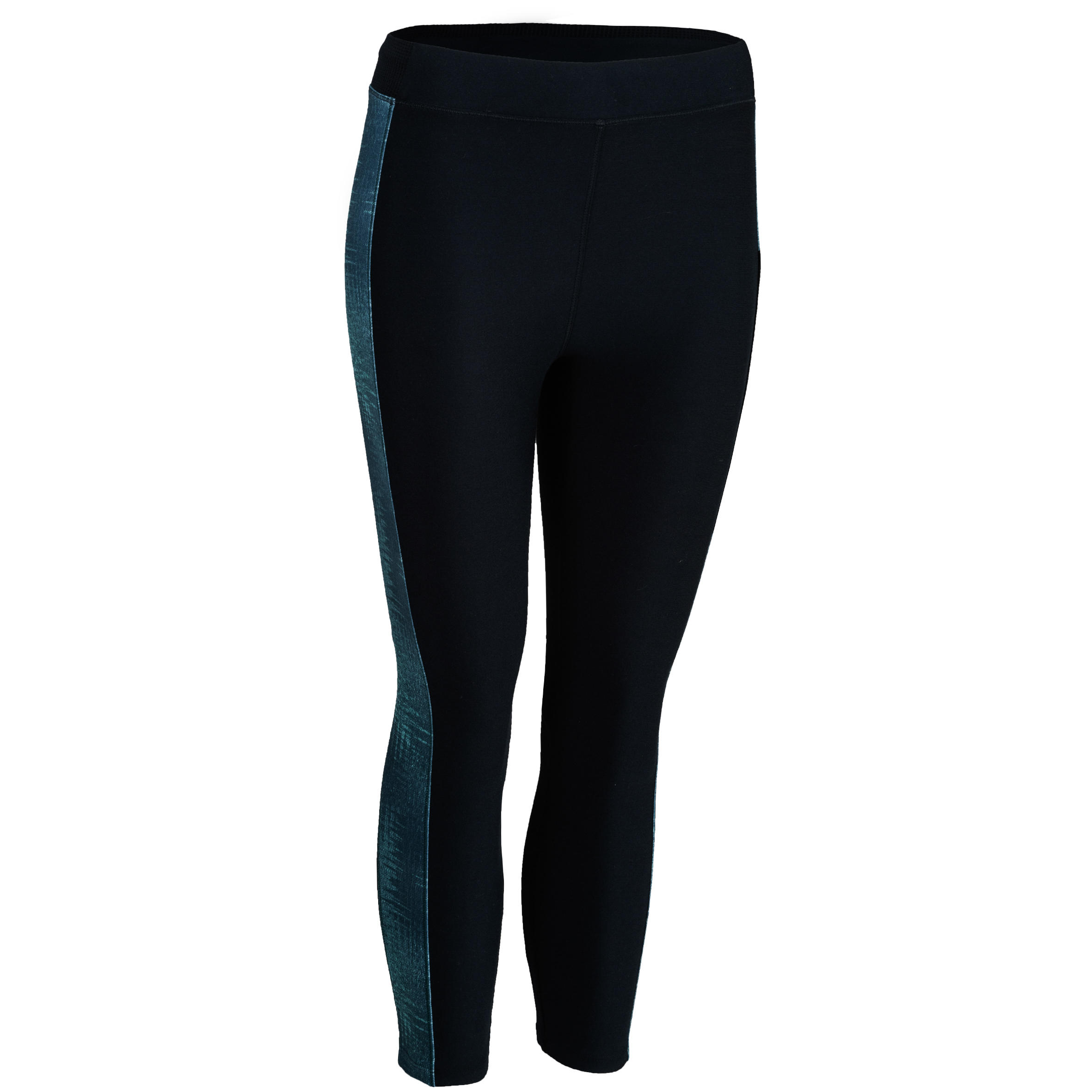 Domyos Fitness Legging 120 Voor Dames 78 Blauw domyos kopen in de aanbieding
