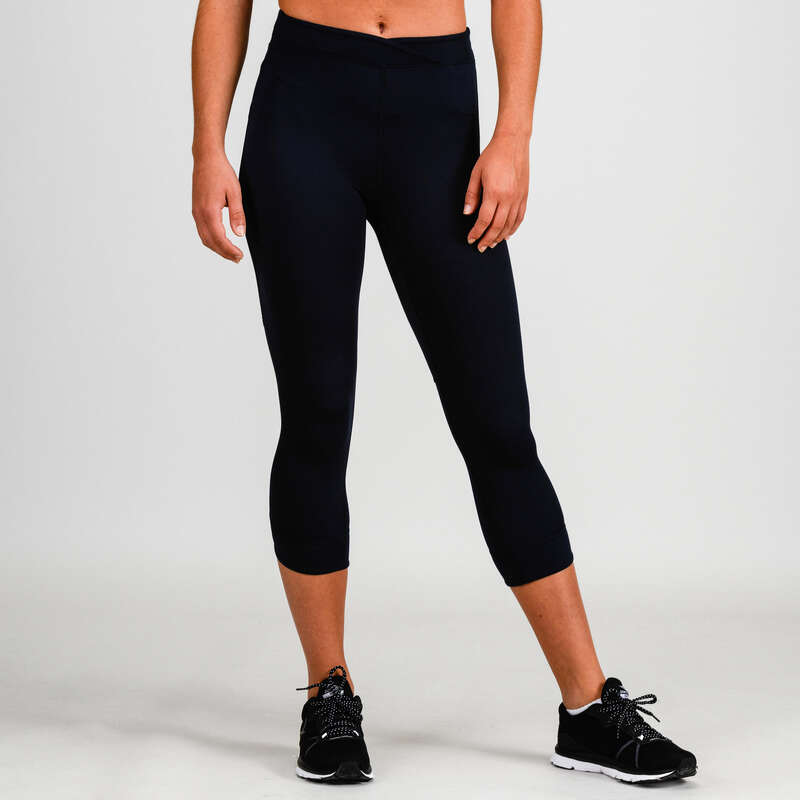 FITNESS CARDIO CONFIRMED WOMAN CLOTHING - 520 FLE 7/8 Leggings DOMYOS