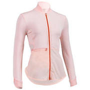 JAKNA ZA KARDIO FITNESS 500 ŽENSKA RUŽIČASTA