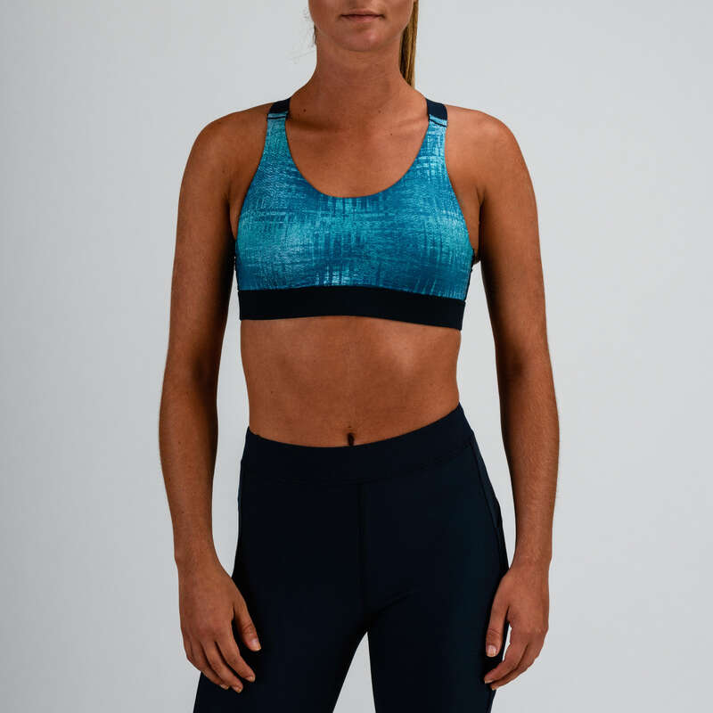 WOMAN FITNESS BRA, UNDERWEAR Fitness and Gym - FBRA 500 Sports Bra DOMYOS - Gym Activewear