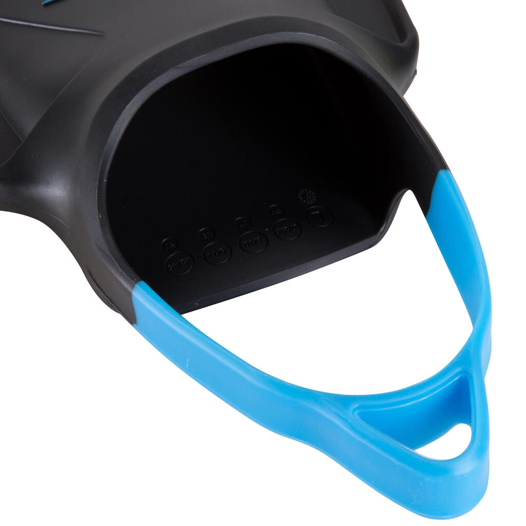 Sivo-plava kratka peraja za plivanje SPEEDO BIOFUSE