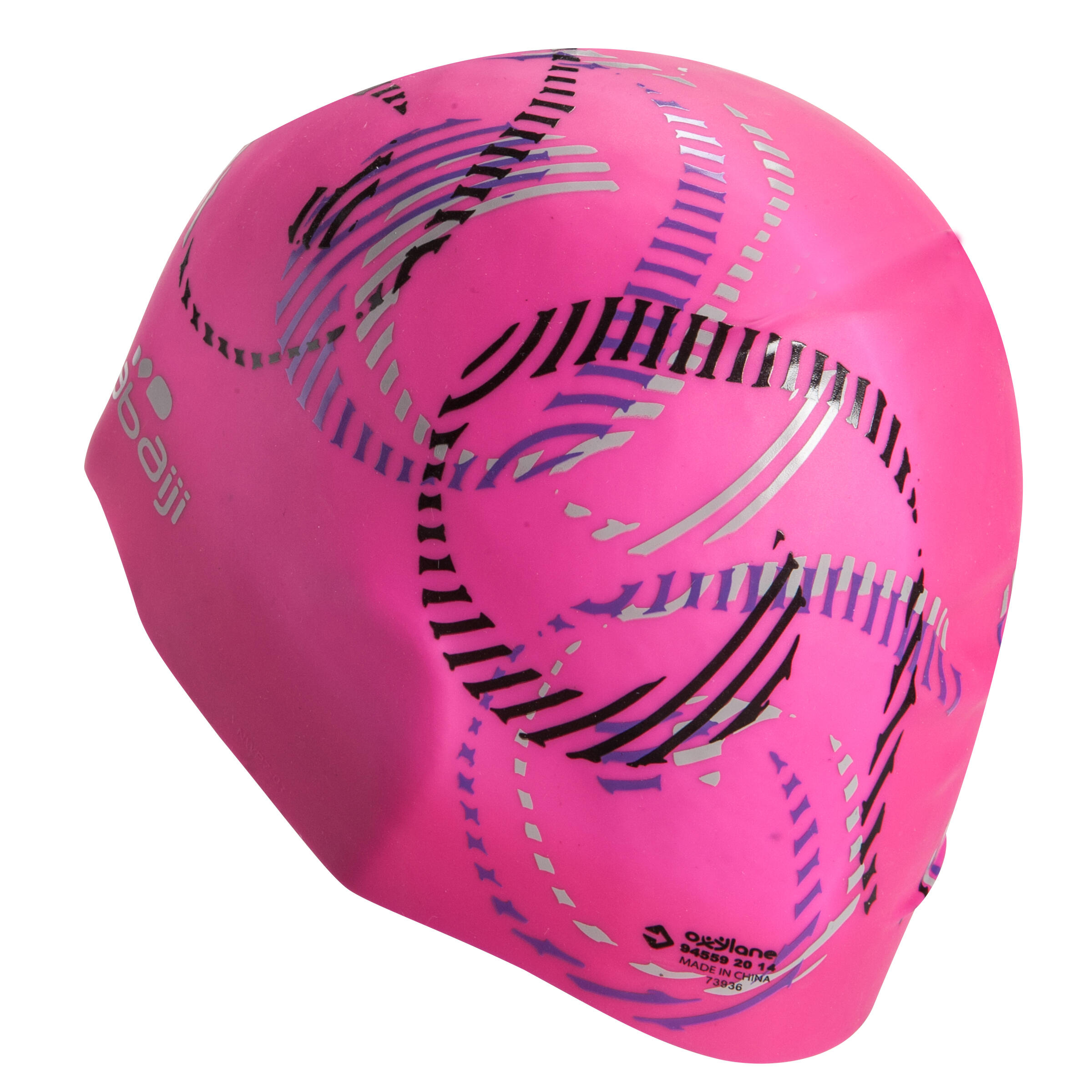 SCROLLS SILICONE SWIM CAP 2/8