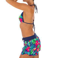 Women's boardshorts with elasticated waistband and drawstring TINI BORA