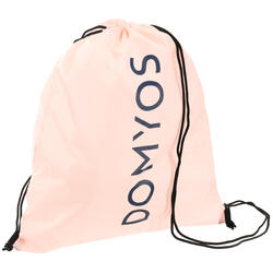 Sac chaussure fitness pliable bleu et rose