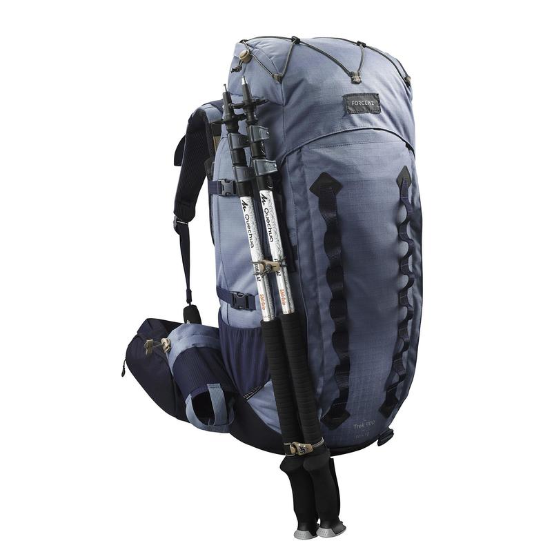 FORCLAZ Kadın Outdoor Trekking Sırt Çantası - 50+10L - Mavi - MT900 FORCLAZ Kadın Outdoor Trekking Sırt Çantası - 50+10L - Mavi - MT900