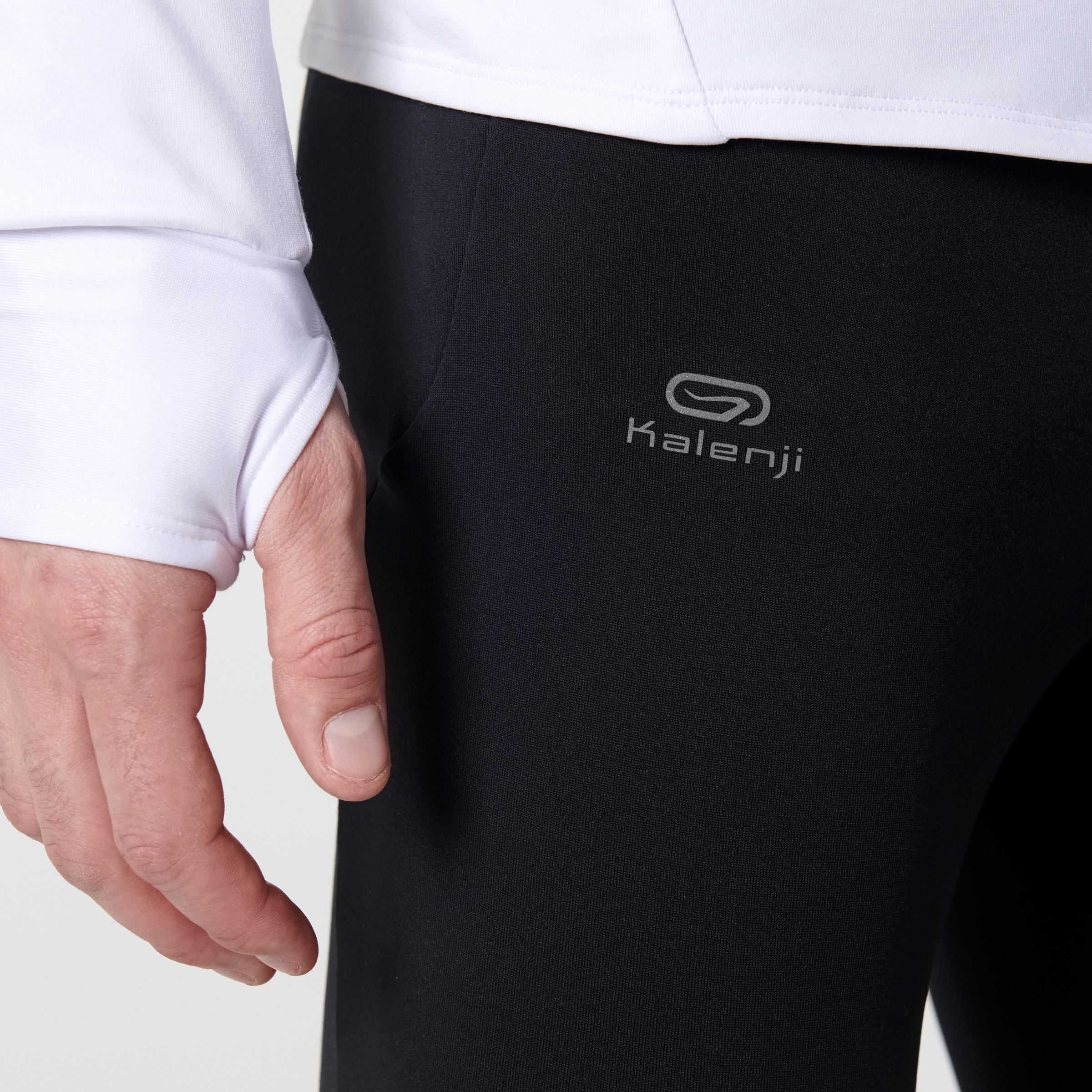 Decathlon warm top running tights