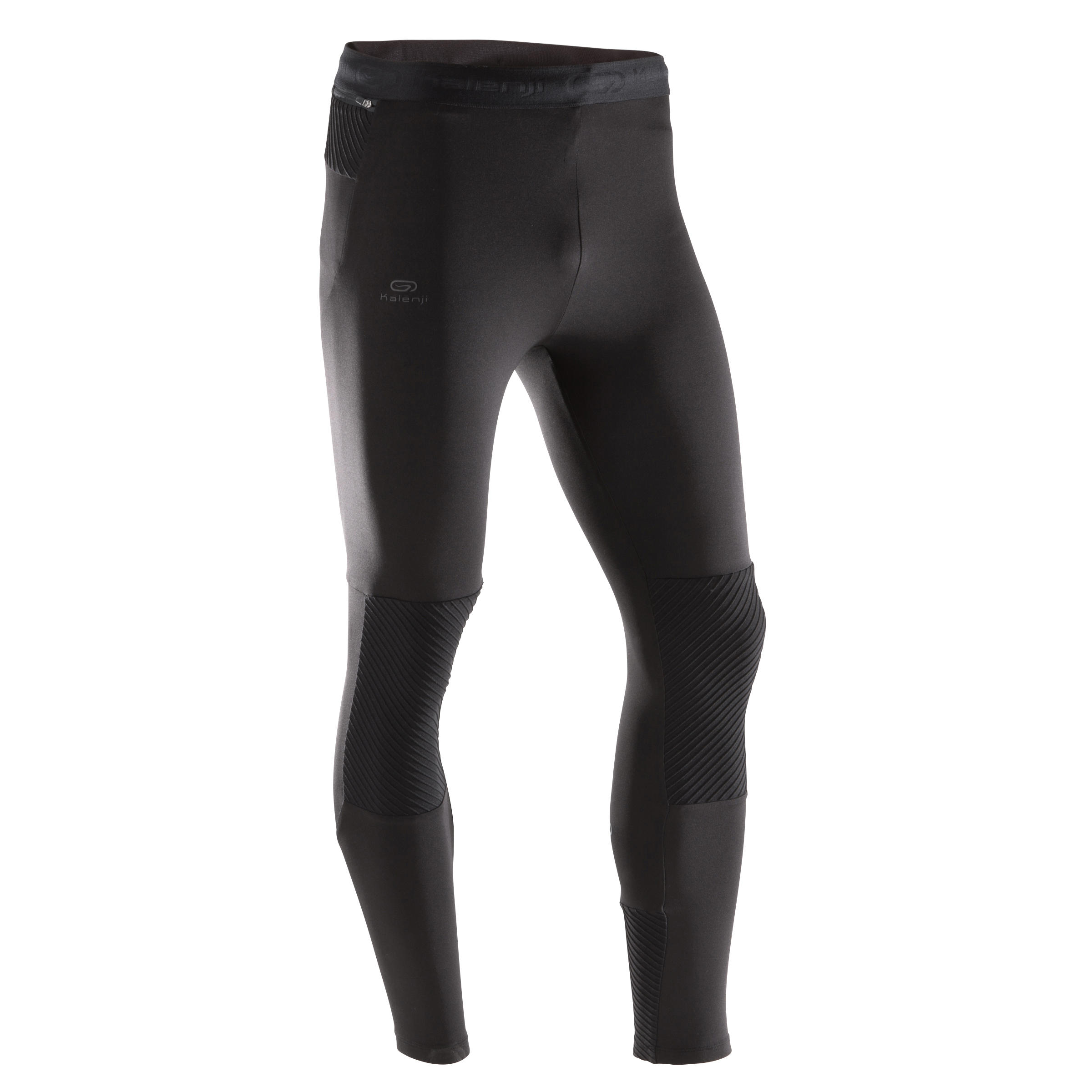 men s running tights run warm charcoal grey