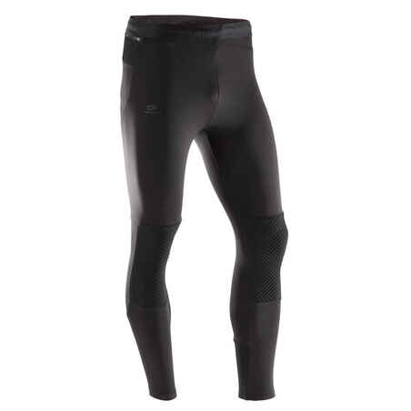 Men's warm running tights - Warm + - Black - Decathlon