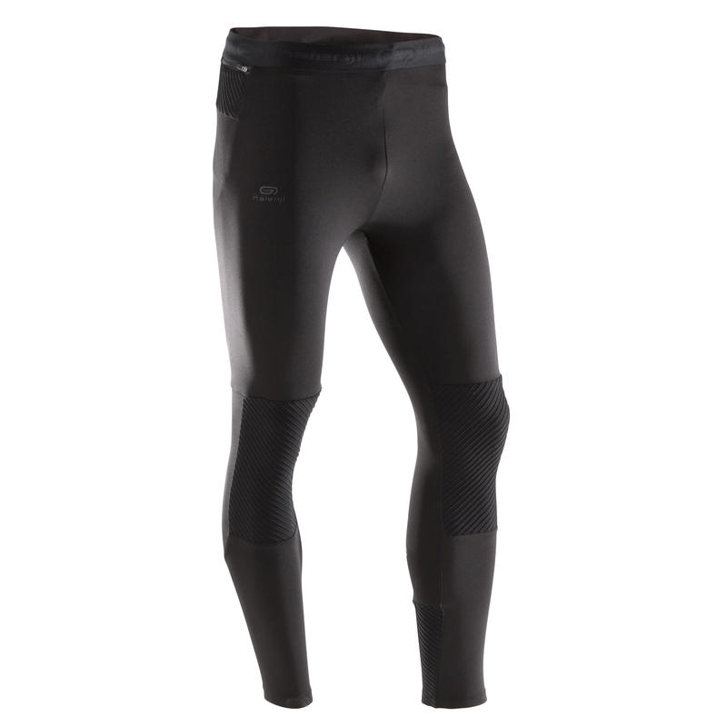 RUN WARM+ MEN'S RUNNING TIGHTS - BLACK RUN WARM+ MEN'S RUNNING TIGHTS - BLACK
