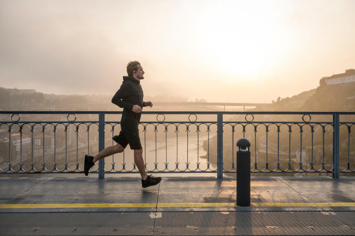 running running