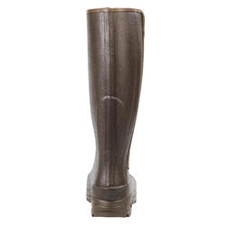 Botas de Agua Katiuska Caza Solognac 540 Hombre Neopreno 4 mm Cremallera  Lateral SOLOGNAC | Decathlon