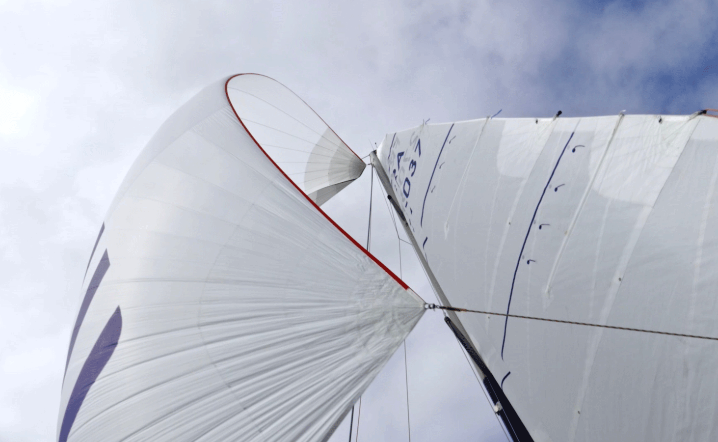 Learning yacht sailing manoeuvres