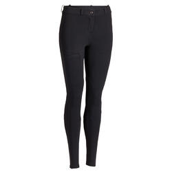 Pantalon équitation femme 100 noir