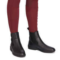 560 Jump Women's Horse Riding Silicone Patch Jodhpurs - Burgundy