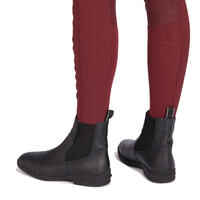 560 Jump Women's Horse Riding Silicone Patch Jodhpurs - Burgundy