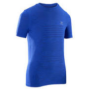 Camiseta de atletismo júnior Skincare azul