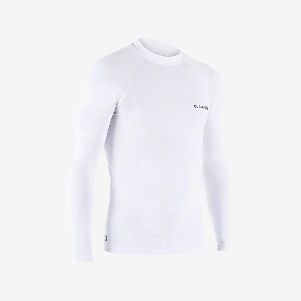 Licra solar 100 manga comprida Branco