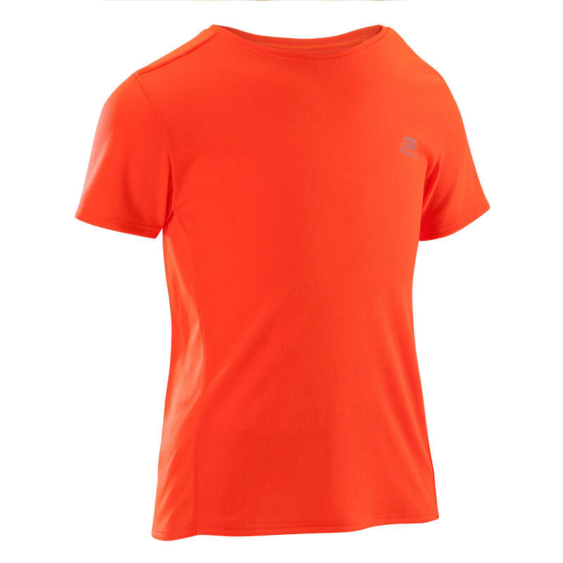 KIDS ATHLETICS CLOTHES ACCESS Clothing - RUN DRY CHILDREN TS RED KALENJI - By Sport