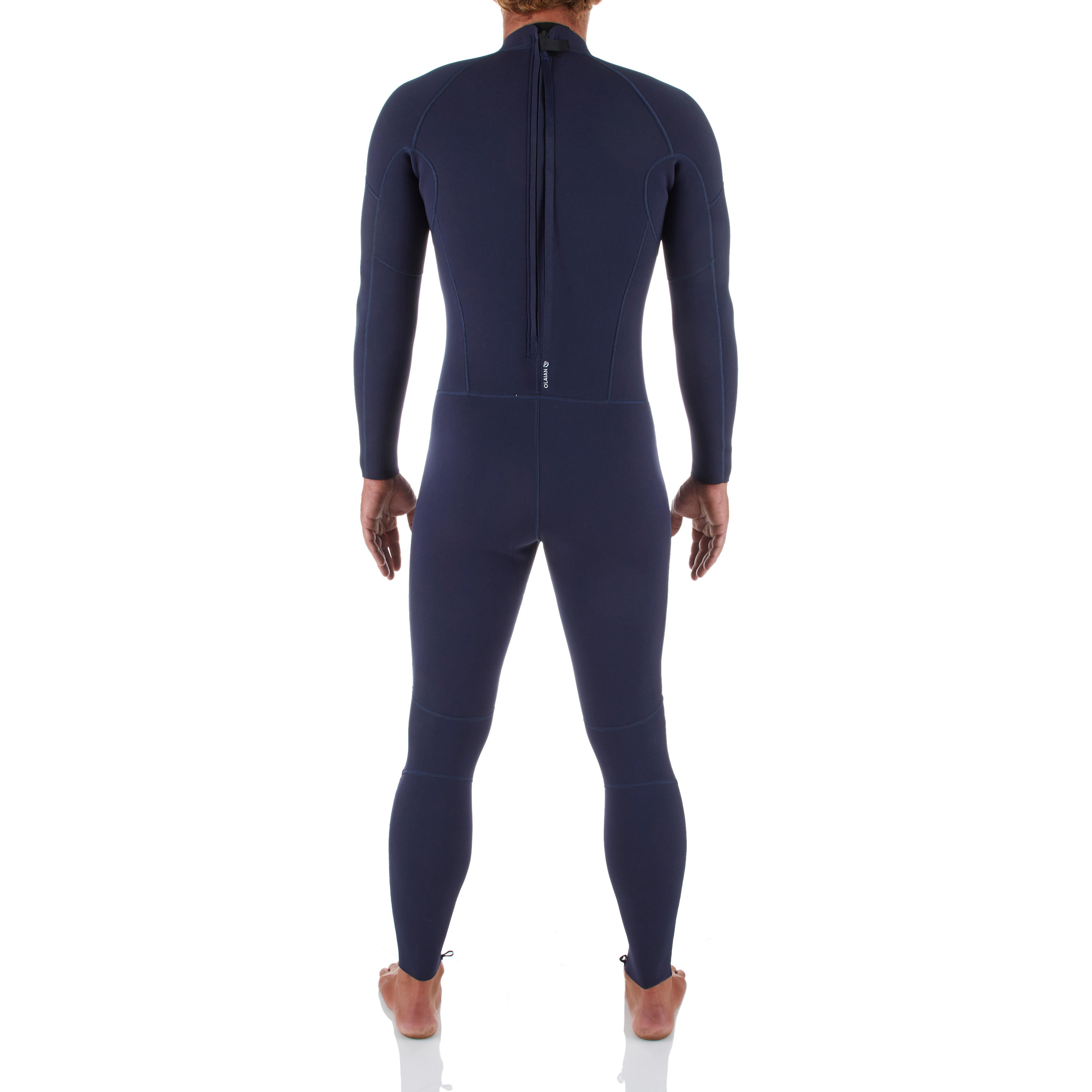 Traje de surf de neopreno de 2 2 azul para hombre 100 Decathlon