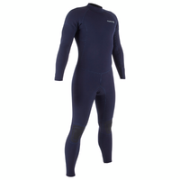 Combinaison SURF 100 Néoprène 2/2 mm Homme Bleu