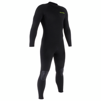 Combinaison SURF 100 Néoprène 4/3 mm homme noire