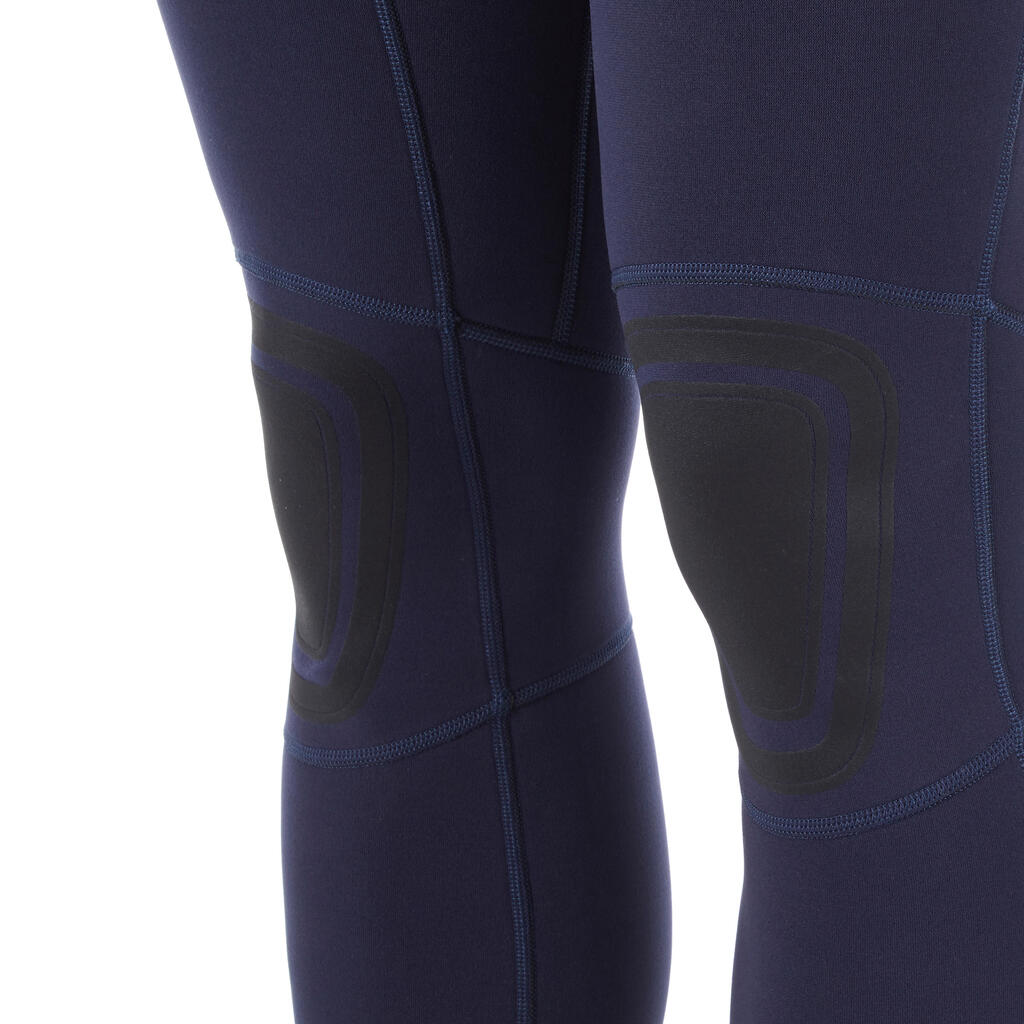 Traje de surf de neopreno de 2/2 azul para hombre 100