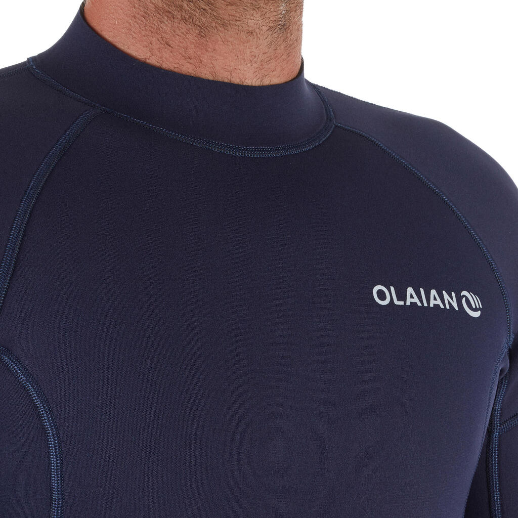 Ανδρική στολή surf 100 από neoprene 2/2 mm - Μπλε